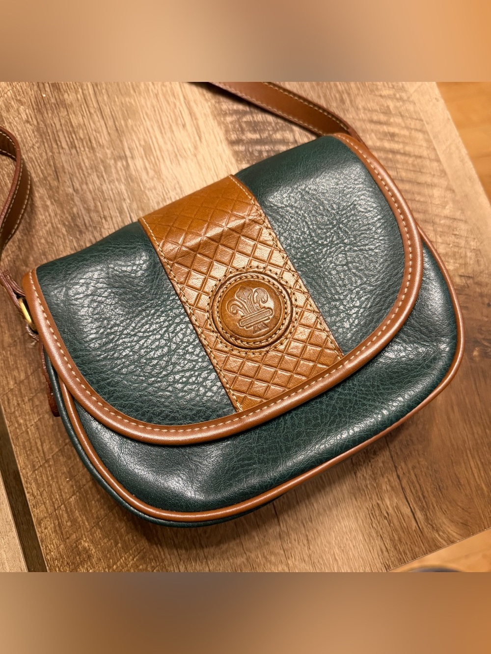 Small Green Shoulder Bag Purse